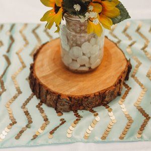 Mint Table Runner